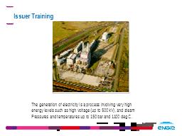 Issuer Training
