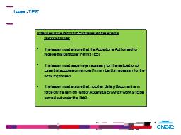 Issuer - TEST