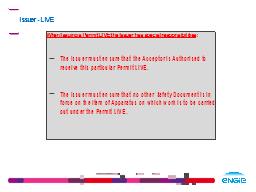 Issuer - LIVE